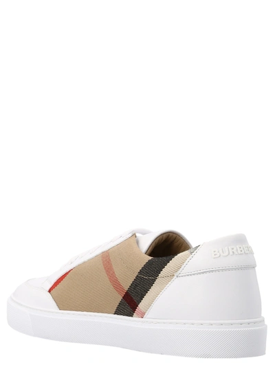 Shop Burberry New Salmond Sneakers Multicolor