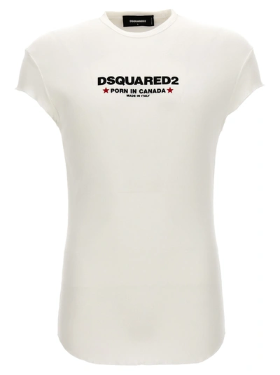 Shop Dsquared2 Porn In Canada T-shirt White