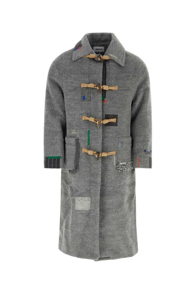 Shop Adererror Ader Error Coats In Grey