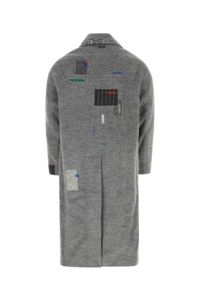 Shop Adererror Ader Error Coats In Grey