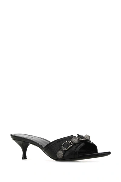 Shop Balenciaga Sandals In Black