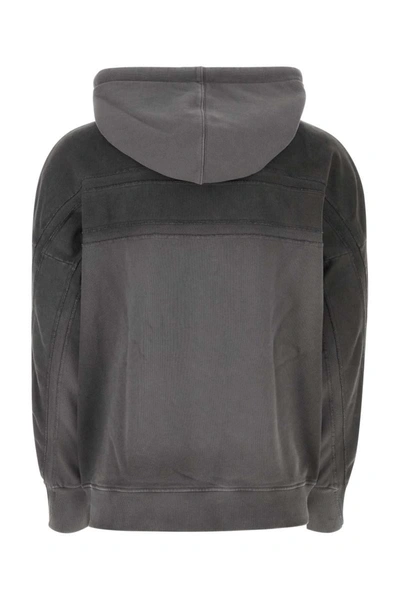 Shop Fendi Sweatshirts In Grey