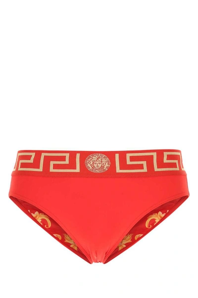 Shop Versace Swimsuits In Red