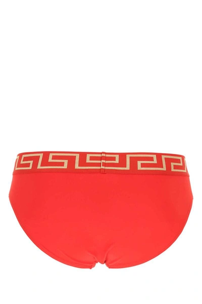 Shop Versace Swimsuits In Red