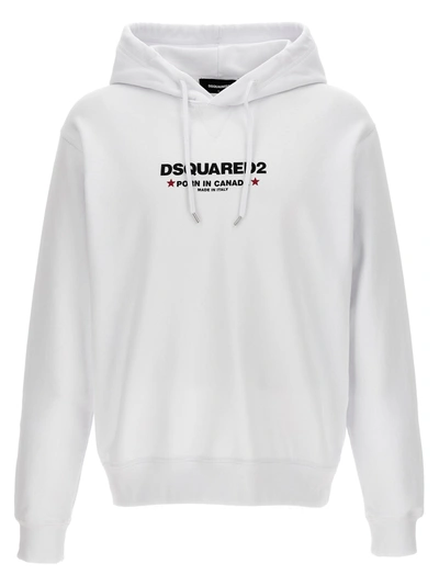 Shop Dsquared2 Porn In Canada Sweatshirt In White