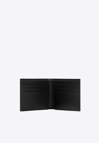 Shop Off-white Bookish Bi-fold Leather Wallet In Black