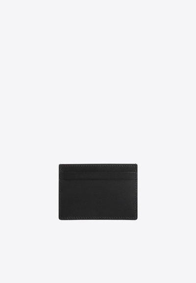 Shop Off-white Bookish Leather Cardholder In Black