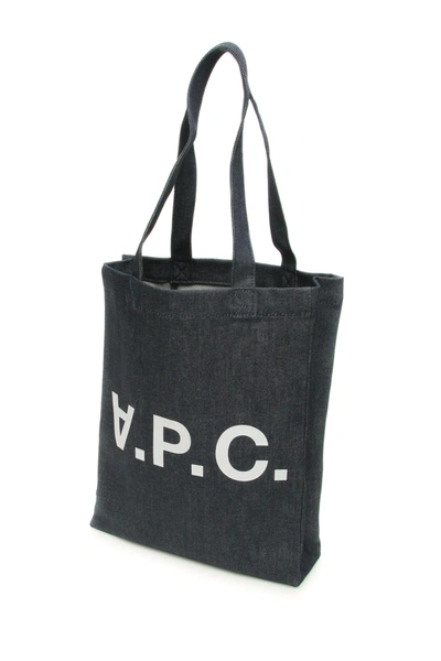 Shop Apc A.p.c. Laure Denim Tote Bag