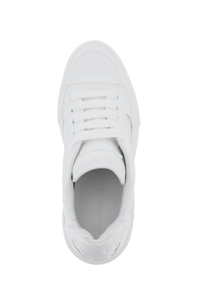 Shop Alexander Mcqueen Deck Plimsoll Sneakers