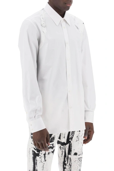 Shop Alexander Mcqueen Printed Harness Shirt