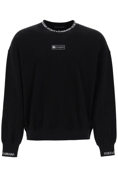 Shop Dolce & Gabbana "oversized Sweatshirt With
