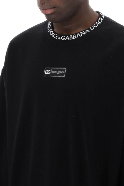 Shop Dolce & Gabbana "oversized Sweatshirt With