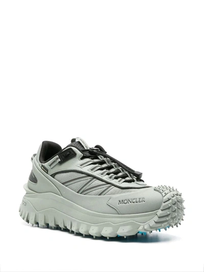 Shop Moncler Trailgrip Gtx Low Top Sneakers Shoes In Blue