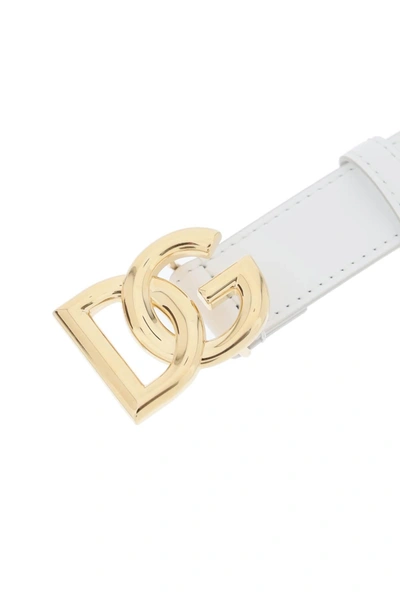 Shop Dolce & Gabbana Logo Belt