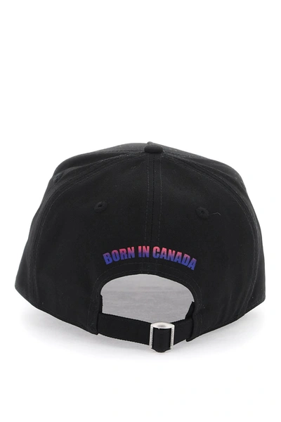 Shop Dsquared2 "baseball Cap With Gradient Logo