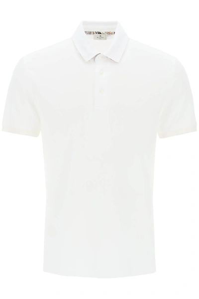 Shop Etro Regular Fit Polo Shirt