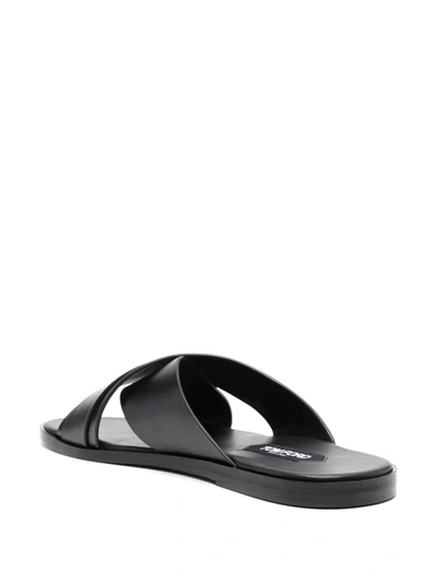 Shop Tom Ford Preston Slide Sandals In Black