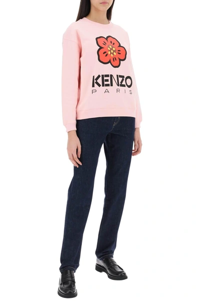 Shop Kenzo Bokè Flower Crew Neck Sweatshirt