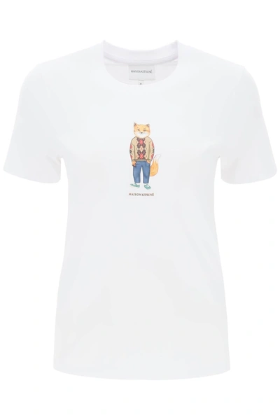 Shop Maison Kitsuné Maison Kitsune Dressed Fox T Shirt