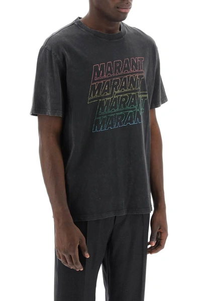 Shop Marant Hugo Faded Effect T Shirt