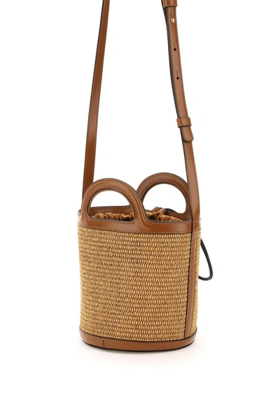 Shop Marni Raffia Tropicalia Bucket Bag