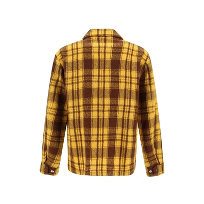 Shop Moncler Wool Checked Jacket