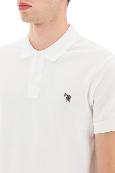 Shop Ps By Paul Smith Ps Paul Smith Organic Cotton Slim Fit Polo Shirt