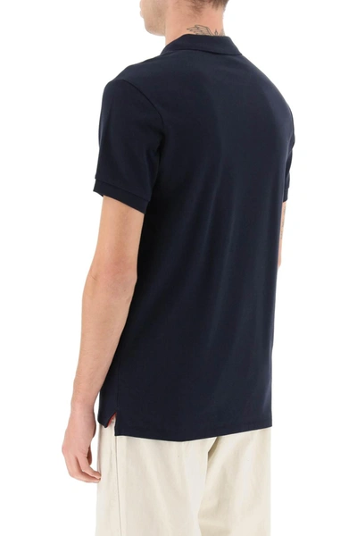 Shop Ps By Paul Smith Ps Paul Smith Slim Fit Polo Shirt In Organic Cotton