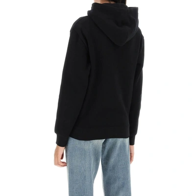 Shop Saint Laurent Hooded Sweatshirt