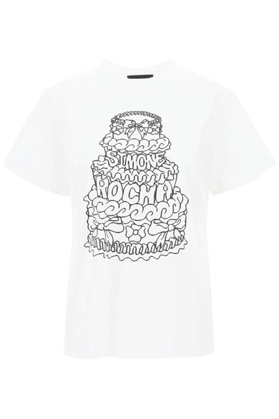 Shop Simone Rocha Cake Crewneck T Shirt