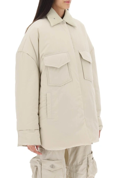 Shop Attico The  Oversized Midi Puffer Jacket