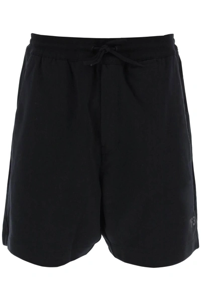 Shop Y-3 Y 3 French Terry Jogger Bermuda Shorts