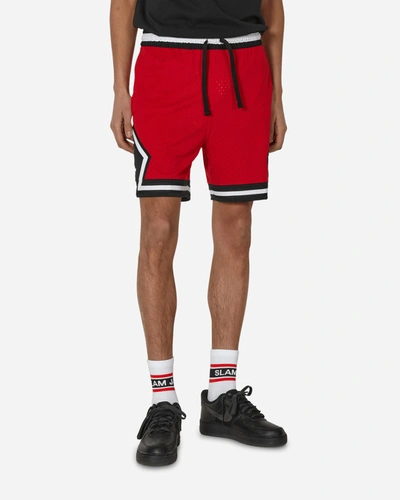 Shop Nike Dri-fit Sport Diamond Shorts Gym Red / Black In Multicolor