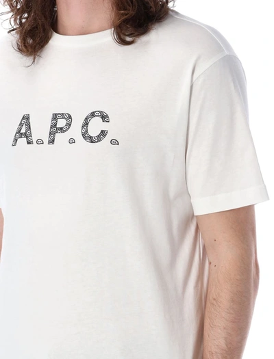 Shop Apc A.p.c. James T-shirt In Black Noir