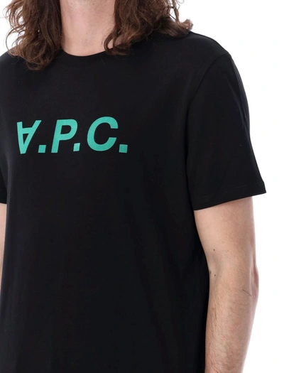 Shop Apc A.p.c. Vpc Color T-shirt In Noir Vert