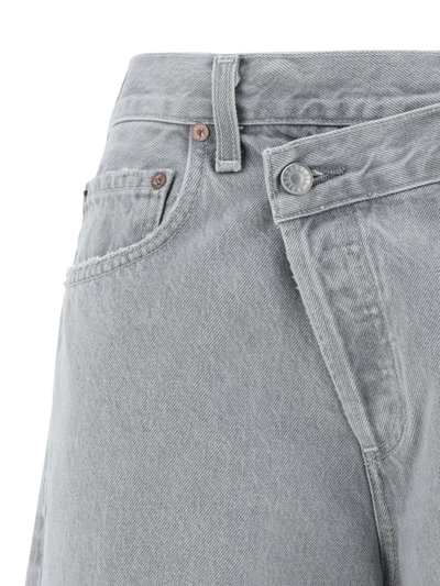 Shop Agolde Jeans In Grey
