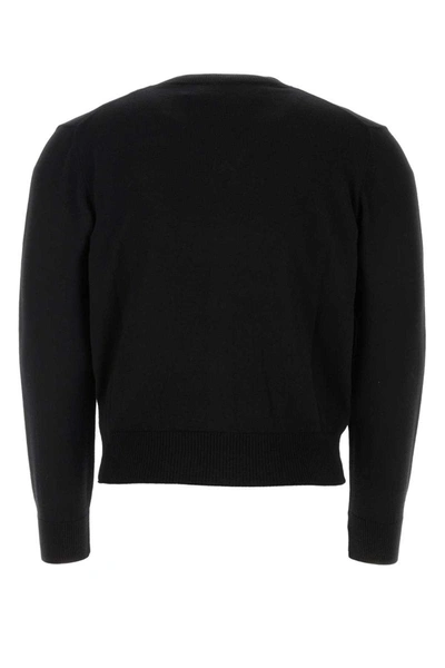 Shop Ami Alexandre Mattiussi Ami Paris Sweaters In Black