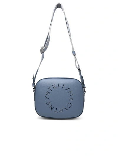 Shop Stella Mccartney 'camera Bag' Sky Blue Vegan Leather Crossbody Bag