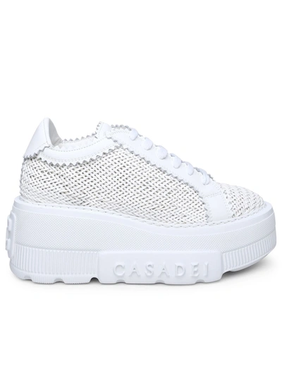 Shop Casadei Sneakers In White