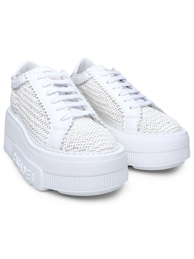 Shop Casadei Sneakers In White