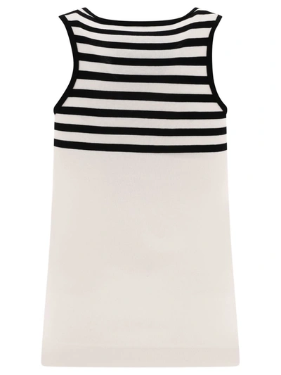 Shop Givenchy 4g Tank Top In White