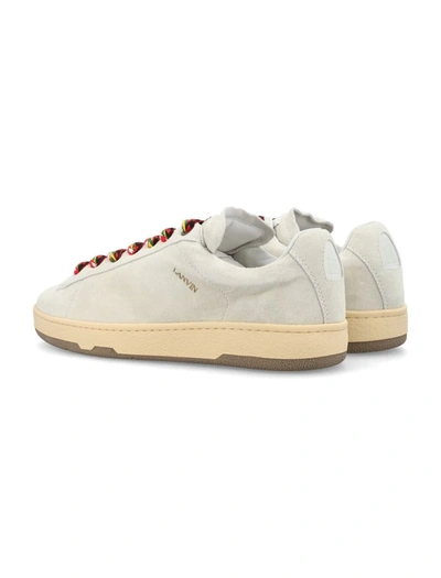 Shop Lanvin Lite Curb Low Top Sneakers In White