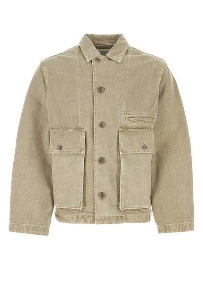 Shop Lemaire Jackets In Neutrals