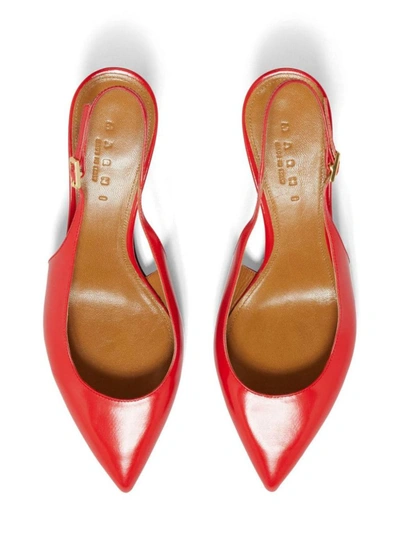 Shop Marni With Heel In Red