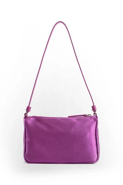 Shop Palm Angels Shoulder Bags In Purple