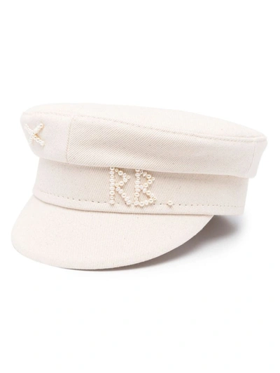 Shop Ruslan Baginskiy Hats In Cream