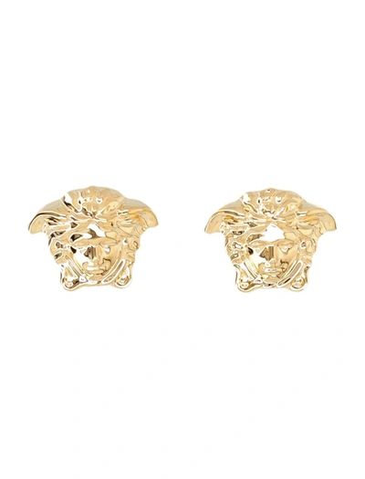 Shop Versace Earring Medusa In Gold