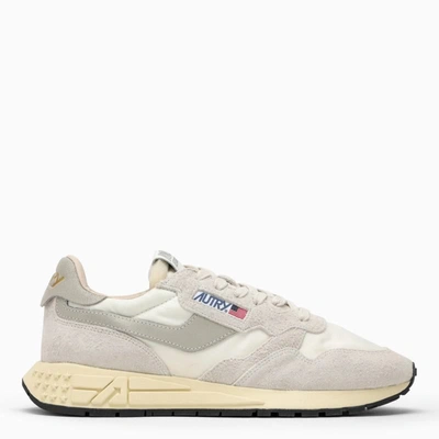 Shop Autry Reelwind Trainer Suede In White