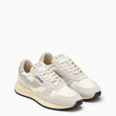 Shop Autry Reelwind Trainer Suede In White