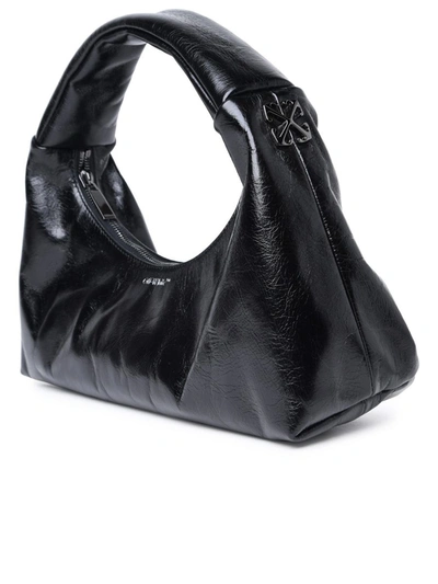 Shop Off-white 'arcade' Black Leather Bag
